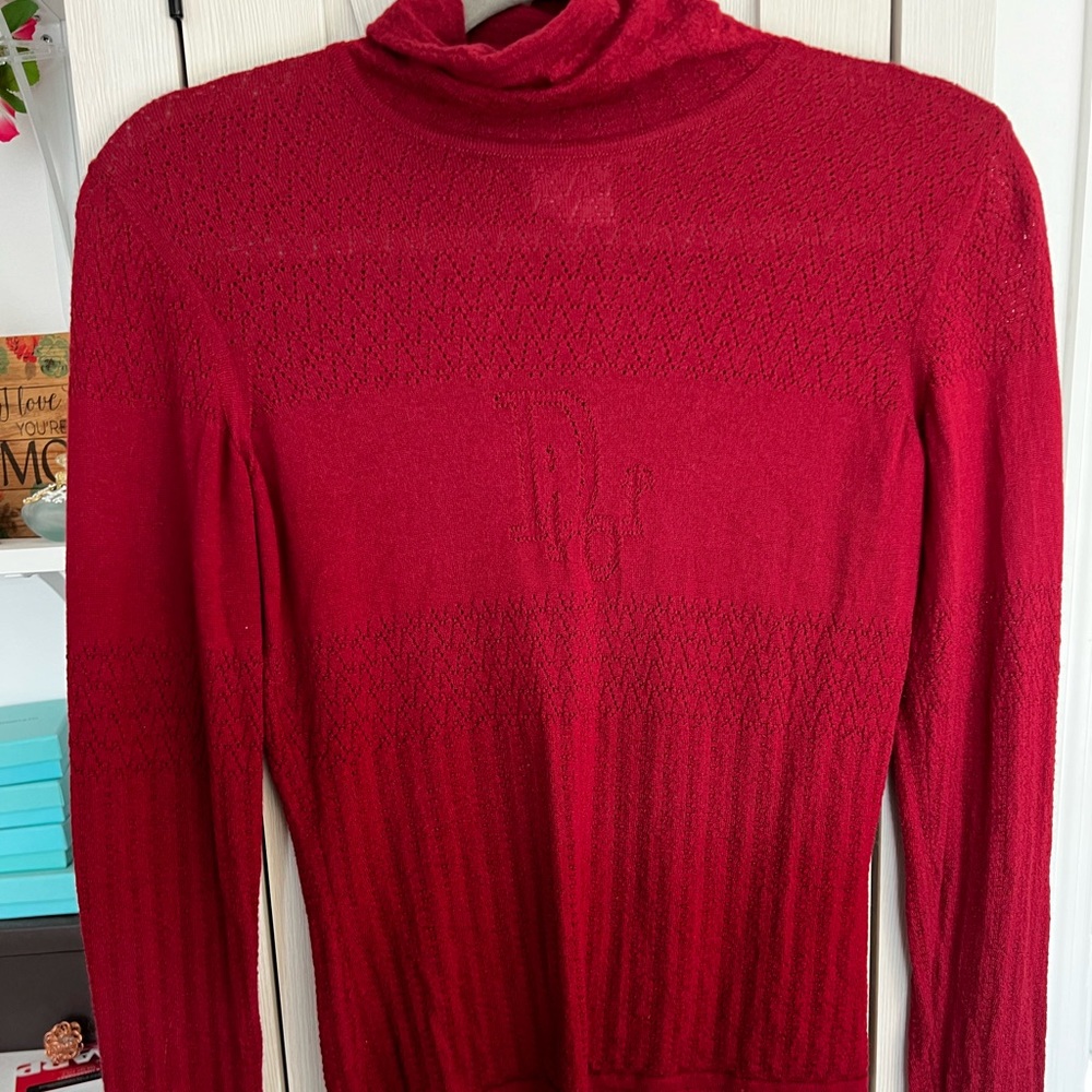 Christian Dior Pointelle Sweater John Galliano - image 4